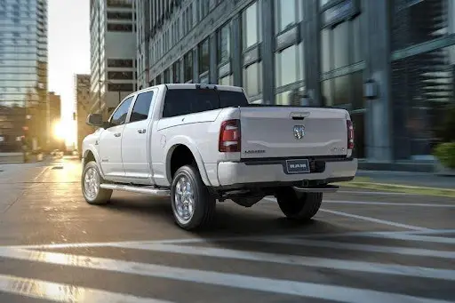 white 2024 RAM 2500
